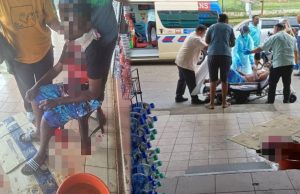 OKU cedera dikelar depan kedai runcit