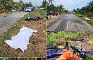 Pelajar sekolah maut tercampak dari motosikal