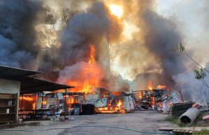 56 rumah kontena musnah dalam kebakaran di Wangsa Maju
