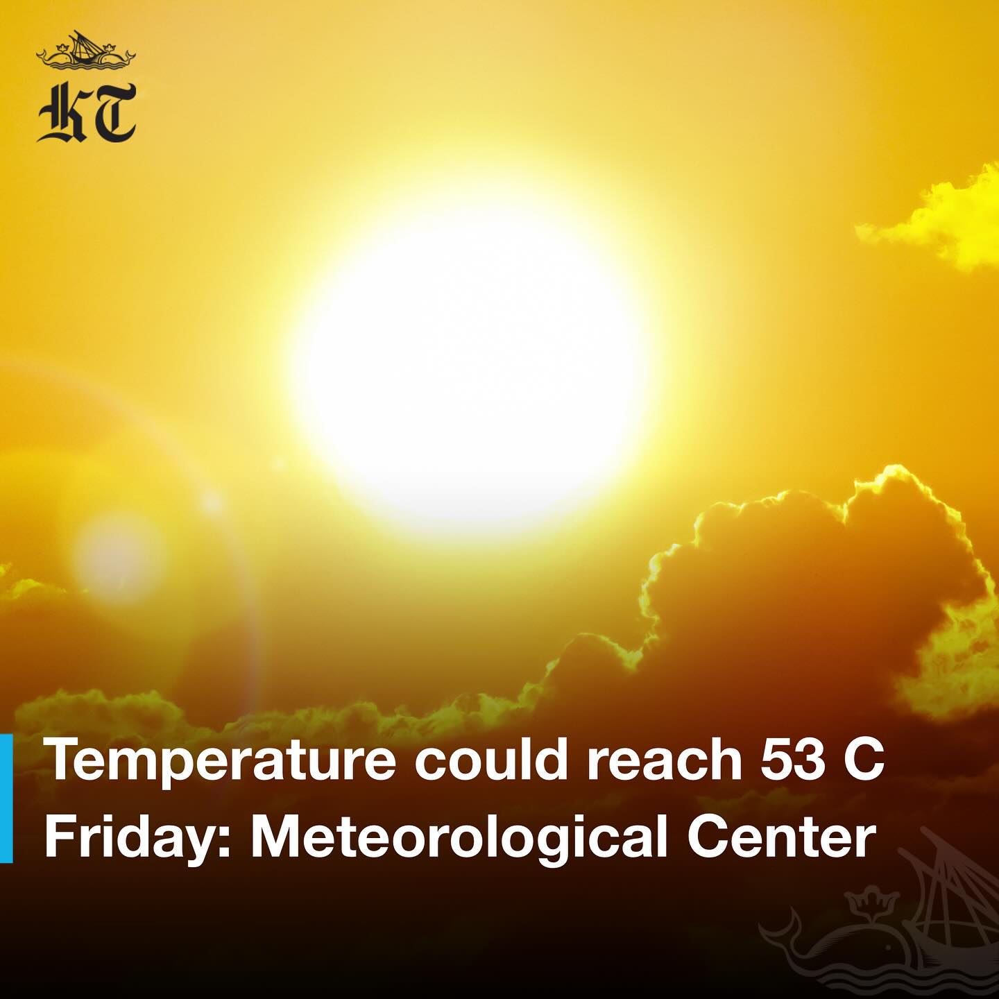 Suhu di Kuwait cecah 51 darjah Celcius