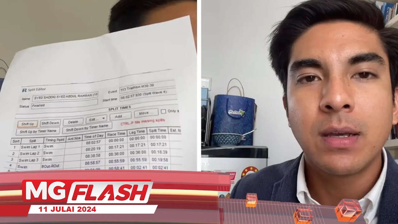 Syed Saddiq Dicabar Kongsi Data Strava Larian 200 Km Mgflash