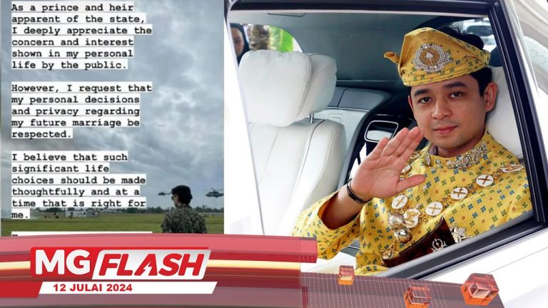 Tengku Hassanal Minta Hormati Privasi #MGFlash 5