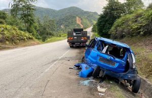 Isteri maut, suami parah nahas di Gua Musang