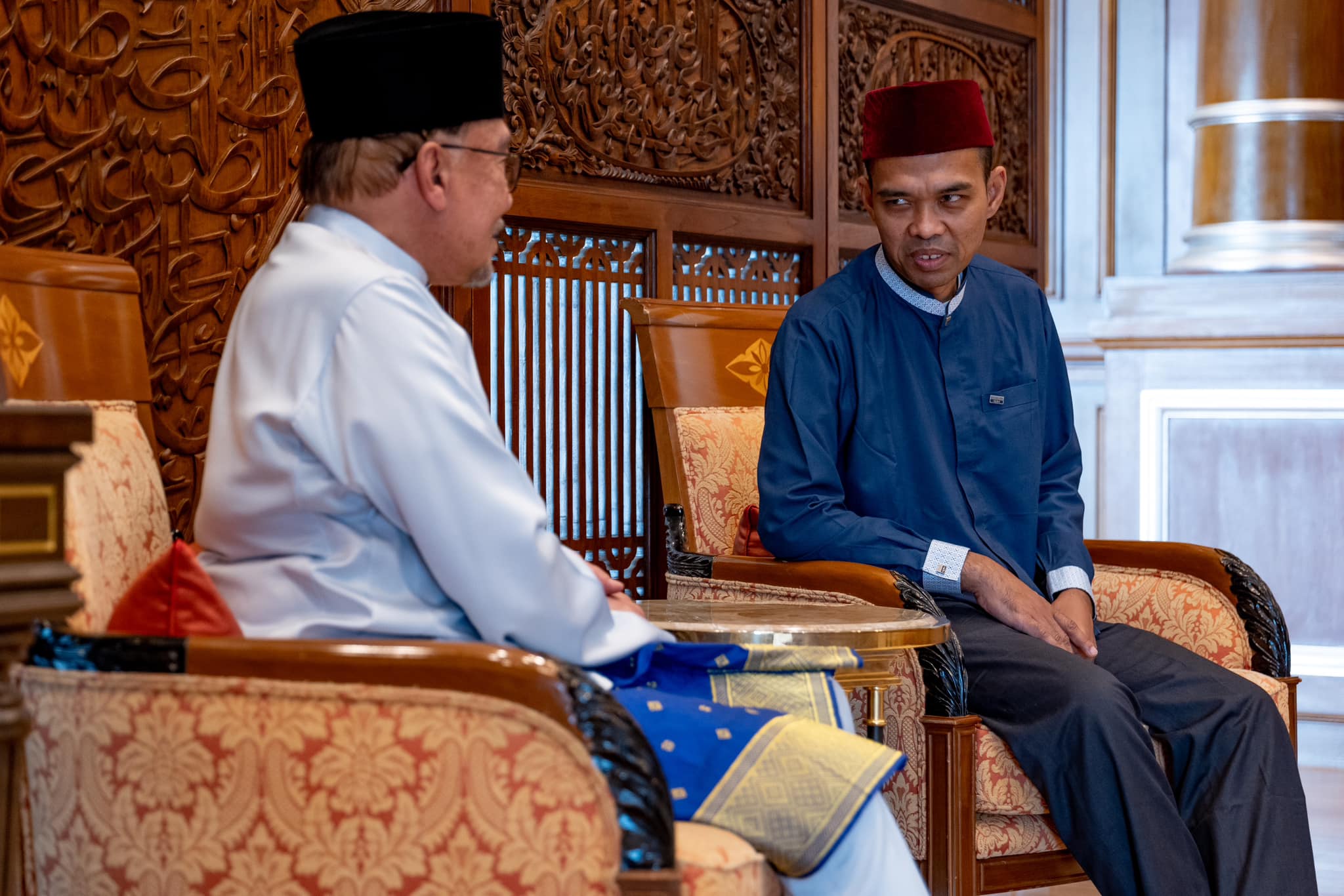 PM santuni Ustaz Abdul Somad di Perdana Putra