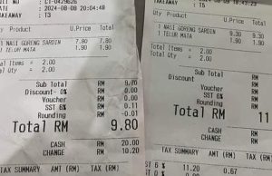 Harga nasi goreng sardin naik RM1.50 dalam masa sehari