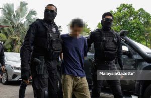 Suspek kes bunuh Istiqomah tiba di mahkamah
