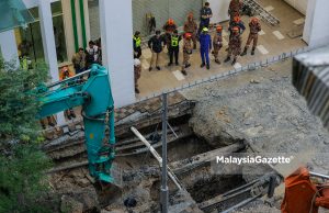 Carian manual gagal menemukan mangsa tertimbus