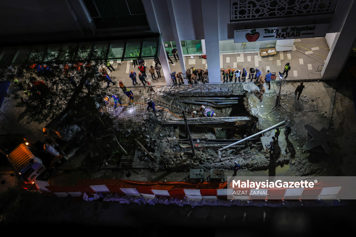 Lubang benam di KL bukan faktor semula jadi, lebih kepada aktiviti pembangunan