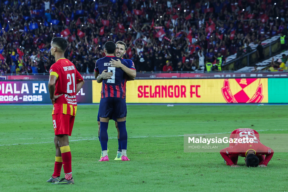 Aksi Perlawanan Final Piala FA 2024, JDT vs Selangor FC 6 48