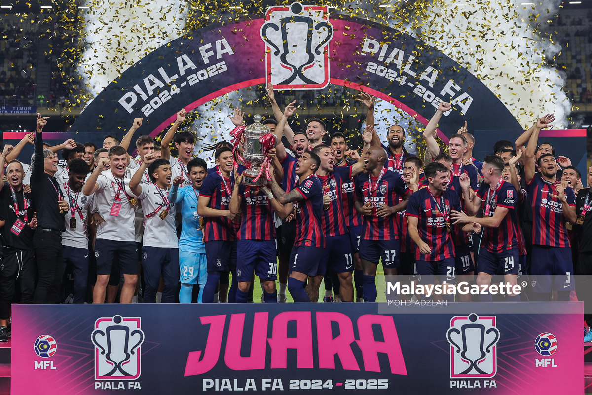 Aksi Perlawanan Final Piala FA 2024, JDT vs Selangor FC 6 29