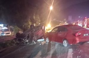 Tiga maut, dua cedera dalam nahas tujuh kenderaan di LPT