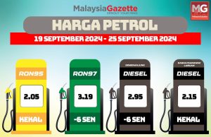 RON97, diesel di Semenanjung turun 6 sen seliter