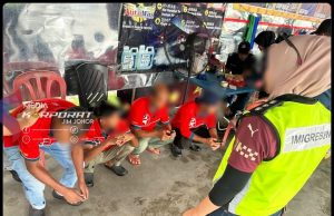 Imigresen gempur premis perniagaan, 32 warga asing ditahan