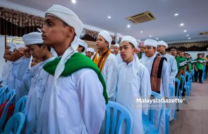 Suasana sekitar Majlis Perasmian Mesyuarat Agung Tahunan Kali Ke 61 Persekutuan Seruan Islam Perak (JAM’IYAH Perak) di Kompleks Persekutuan Seruan Islam Perak, Ipoh. Foto ANIQ NABILAFIQ ANUAR, 28 SEPTEMBER 2024. Pembangunan Islam Perak Sejahtera Saarani Mohamad umat