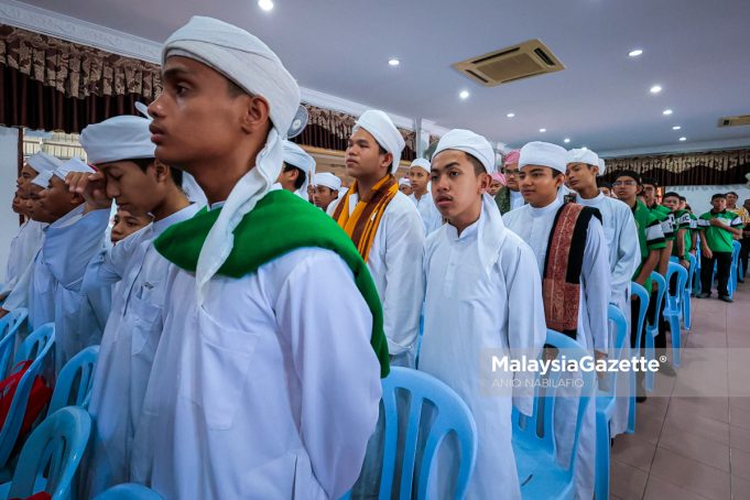 Suasana sekitar Majlis Perasmian Mesyuarat Agung Tahunan Kali Ke 61 Persekutuan Seruan Islam Perak (JAM’IYAH Perak) di Kompleks Persekutuan Seruan Islam Perak, Ipoh. Foto ANIQ NABILAFIQ ANUAR, 28 SEPTEMBER 2024. Pembangunan Islam Perak Sejahtera Saarani Mohamad umat