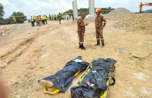 Dua pekerja Bangladesh maut ketika kerja korek longkang