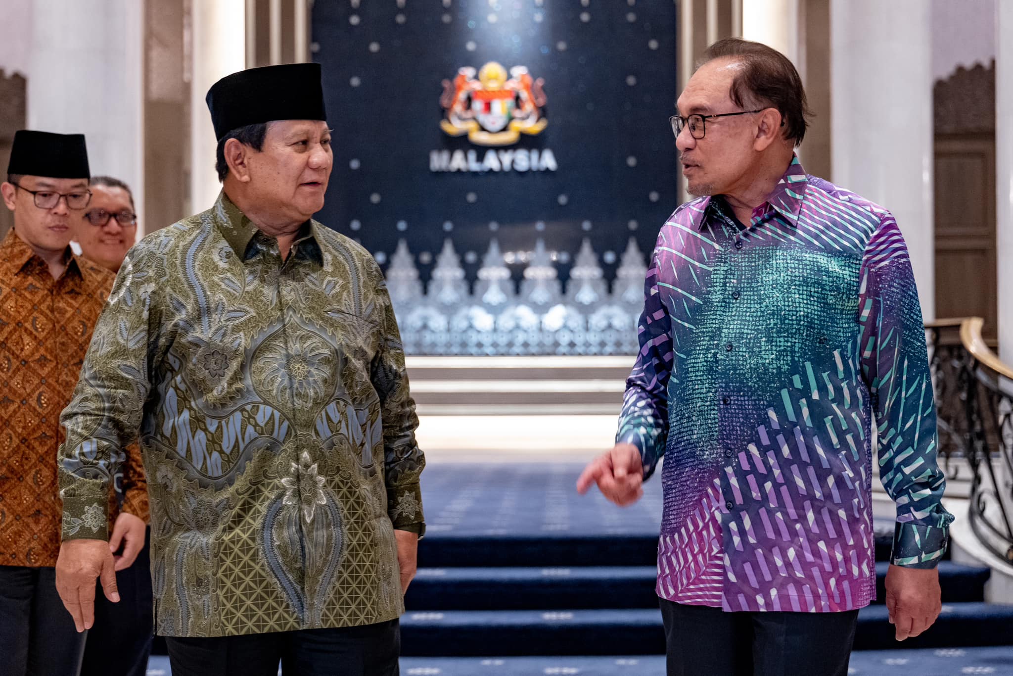 Anwar, Prabowo tekad tingkat hubungan serumpun dua hala