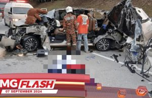 Wanita Maut Dalam Nahas Jalan Raya #MGFlash