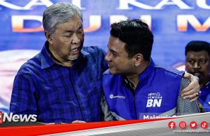 MGNews : PRK DUN Mahkota :”Syed Hussein Jangan Malukan Abang, Mesti Menang Dengan Baik” – Zahid
