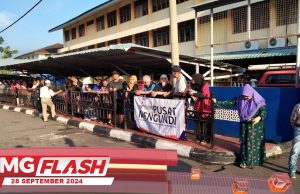 PRK DUN Mahkota: 61,274 Pengundi Tunai Tanggungjawab #MGFlash