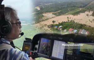 Sultan Pahang tinjau banjir di daerah Temerloh