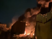 Gudang simpan tayar, bateri musnah dalam kebakaran