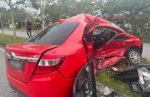 Doktor, anak lelaki parah kereta dilanggar SUV dipandu pelajar 18 tahun