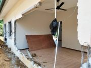 Tanah runtuh kuat macam bunyi meriam, gegaran tepi rumah – Aishah