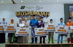 Johan Qari, Qariah Musabaqah Kelab TaHa dapat hadiah RM1,000