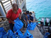 Maritim, YFBM bantu 108 penduduk di tiga pulau berdepan musim tengkujuh