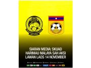Harimau Malaya akan diuji Laos, India, November Ini