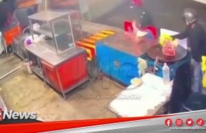 Dua suspek letak kepala khinzir di kedai makan dicekup