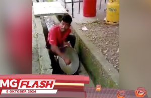 Basuh Kuali Guna Air Longkang #MGFlash