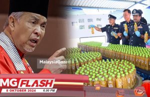 Jangan Usik Rakan Komponen Dalam Kerajaan Perpaduan-Zahid . 1,100 Botol Air Ketum Dirampas #MGFlash