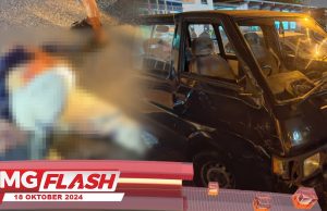 Wanita Maut Dirempuh Van #MGFlash