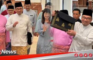 MGNews: PM Berbaju Melayu Kelabu Tiba Di Parlimen Untuk Bentang Bajet 2025