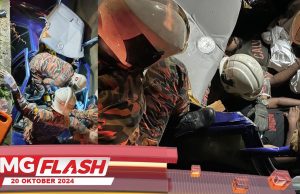 Kereta Terhumban Ke Dalam Longkang #MGFlash