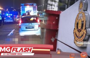 Penungang Motosikal Maut Kemalangan #MGFlash