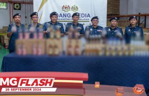 Minuman Keras Bernilai RM2.8 Juta Dirampas #MGFlash