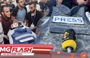 Lima Lagi Wartawan Mati Di Gaza #MGFlash