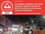 Lelaki tersepit dalam nahas tujuh kenderaan di Lebuhraya NKVE