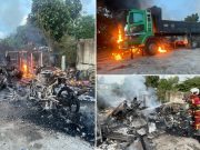 11 motosikal musnah dalam kebakaran
