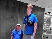 World’s tallest teen Rioux won’t make college debut until 2025