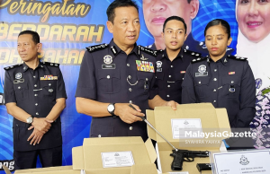 Polis tahan lima pengedar dadah bersama dua pucuk pistol