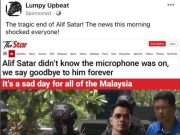 Alif Satar kesal AI disalahguna papar tangan bergari