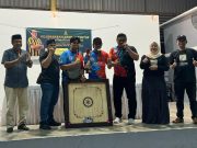 JCC juara Kejohanan Karom Piala YB Izham