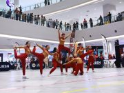 Tarian aerobik di pusat beli belah tarik lebih ramai peserta