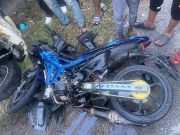 Penunggang motosikal maut digilis MPV