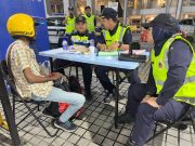 Penunggang motosikal mengamuk motosikal disita JPJ
