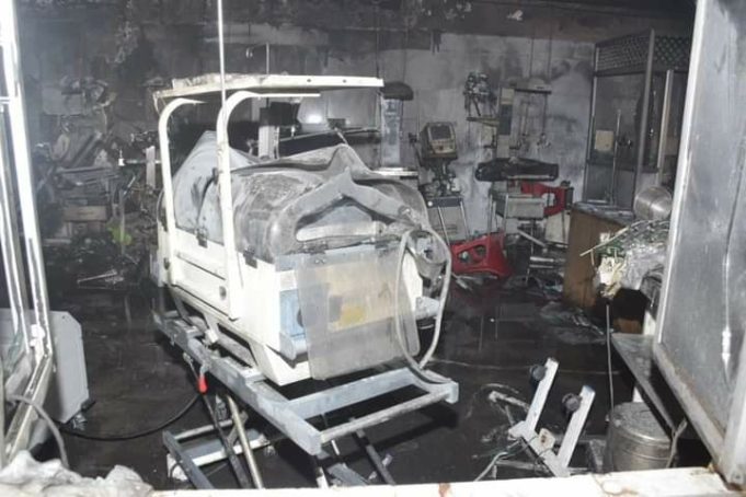 kebakaran nicu